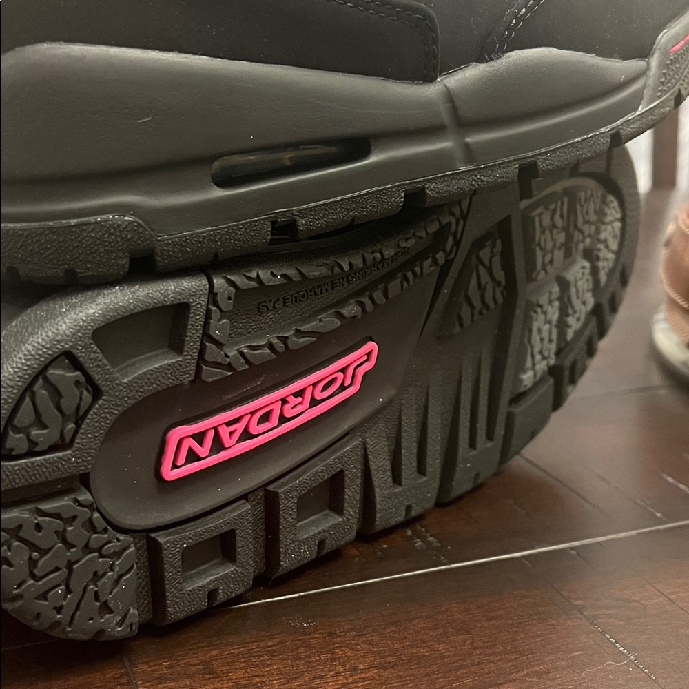 Nike Air Jordan Flight 45 TRK Trek Shoes Sneakers Boots 467956 008 Girls Youth 6 - Picture 14 of 16